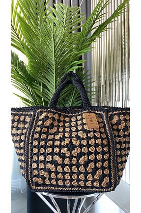 کیف دستی مشکی زنانه ابعاد بزرگ WOMANBAG - کد 822420806
