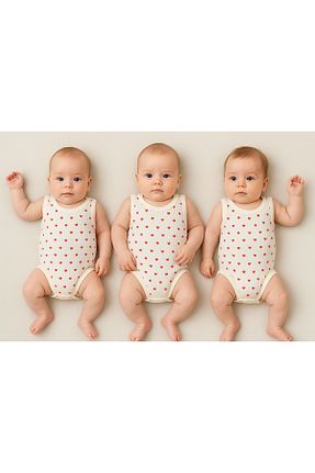 بادی و سرهمی نوزادی قرمز بچه گانه Penye nevrankids - کد 906529372