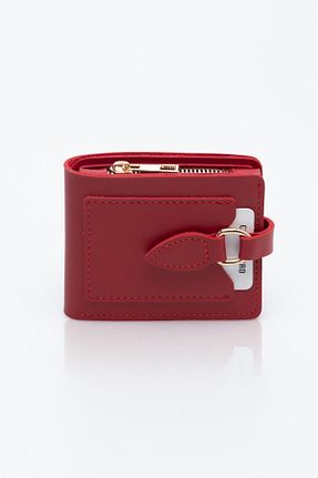 کیف پول قرمز زنانه ابعاد کوچک Womancraft - کد 798972850