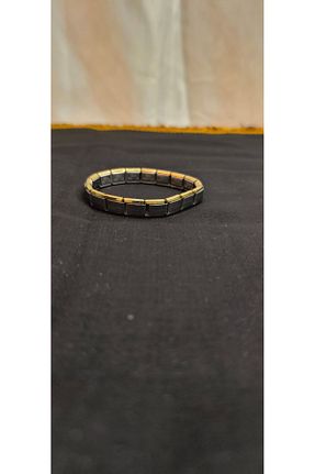 دستبند استیل (فولاد) رنگی زنانه استیل ضد زنگ Zirconium - کد 936704867