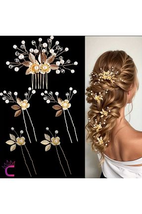 گیره سر سفید زنانه Cinderella - کد 876530619