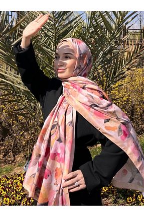 شال بژ زنانه lune - کد 936264421