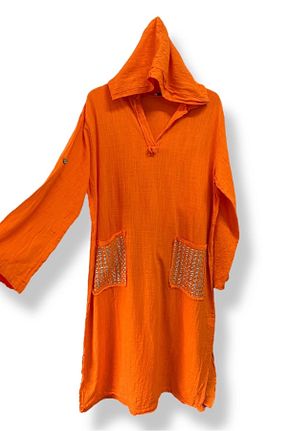 لباس نارنجی زنانه بافتنی SUMEF - کد 900445094