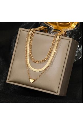 گردنبند جواهر زرد زنانه Atalis - کد 936288763