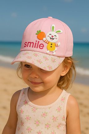 کلاه صورتی بچه گانه پنبه ای LAGRANZE - کد 936737003