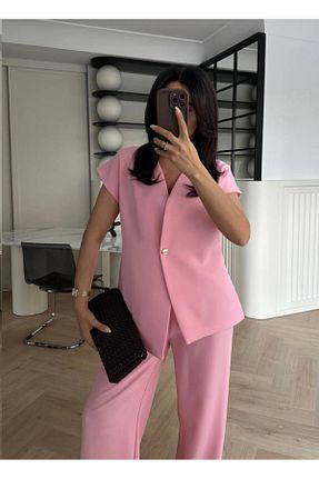 ست بالاتنه و پائین تنه صورتی زنانه جین Nupella Butik - کد 936433208