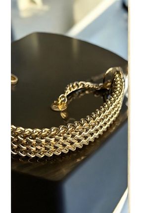 دستبند استیل (فولاد) طوسی زنانه استیل ضد زنگ İNN JEWELLERY - کد 936432778