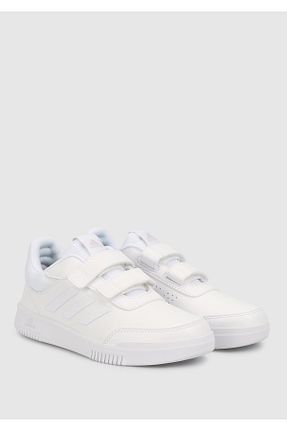 کفش اسنیکر سفید بچه گانه PU adidas - کد 342985890