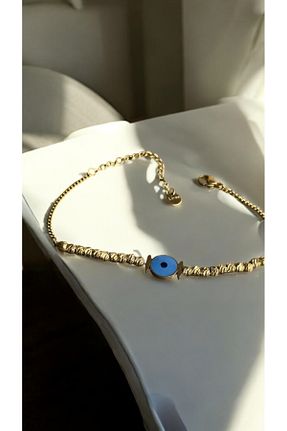 دستبند استیل (فولاد) مشکی زنانه استیل ضد زنگ İNN JEWELLERY - کد 936435487