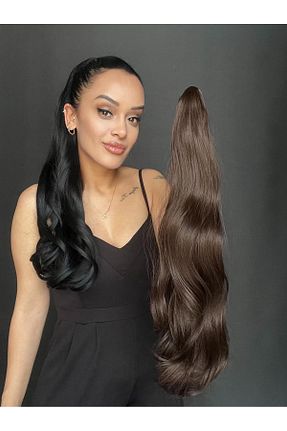 کلاه گیس قهوه ای زنانه Suzan Peruk - کد 936465369