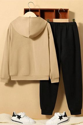 ست بالاتنه و پائین تنه بژ بچه گانه بافتنی Velkoz - کد 821138041