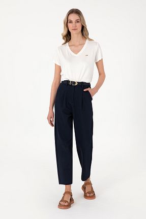 شلوار کرمگن سرمه ای زنانه Comfort U.S. Polo Assn. - کد 936481581