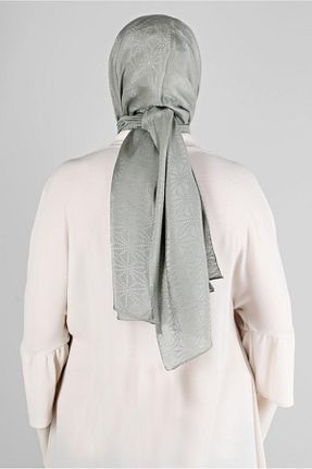شال سبز زنانه پلی استر Alvina - کد 806345195