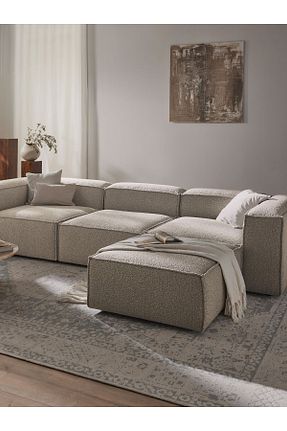 ست مبل بژ 3+1 DREAM GARDEN - کد 814688005