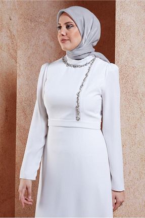 روسری پلی استر Alvina - کد 871312306