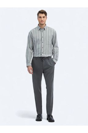 شلوار طوسی مردانه بافتنی Kip - کد 887514680