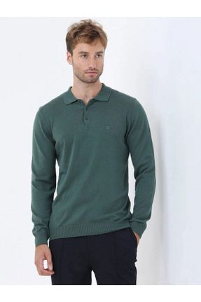 پلیور خاکی مردانه ساده Kip - کد 769370569