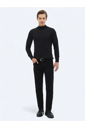 شلوار مشکی مردانه بافتنی Kip - کد 874898338
