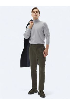شلوار خاکی مردانه بافتنی Kip - کد 878910578