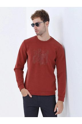 سوئیشرت نارنجی مردانه چاپی Kip - کد 776678973