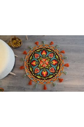 فرش رنگی قابل شستشو Rugs Modern Halı - کد 766886362