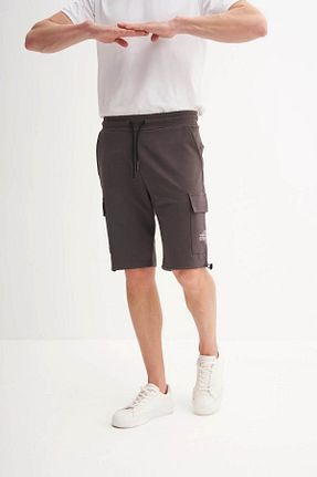 شلوارک و برمودا طوسی مردانه اسلیم Cazador - کد 936503205