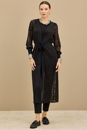 کلاه و ابایا نباتی زنانه بافتنی Tığ Triko - کد 936504389