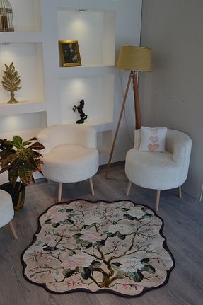 فرش رنگی قابل شستشو Rugs Modern Halı - کد 892347411