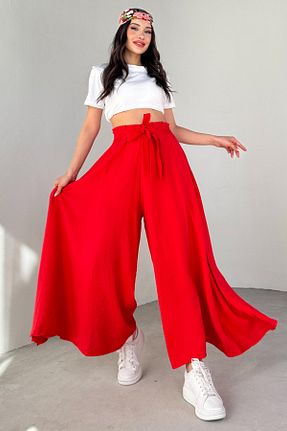 شلوار رنگی زنانه بافتنی Cappmoda - کد 936511017