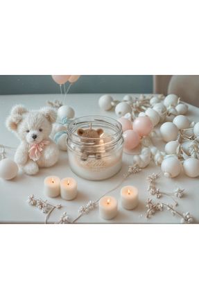 شمع سفید Bebek Pudrası Home - کد 936518135
