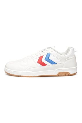 کفش اسنیکر سفید زنانه بند دار hummel - کد 834838189