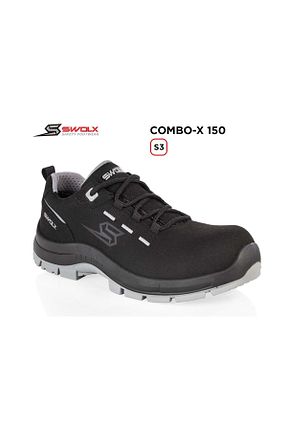 چکمه و کفش کار مشکی Swolx - کد 314011035