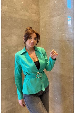 کت سبز زنانه رگولار Daves - کد 936552909