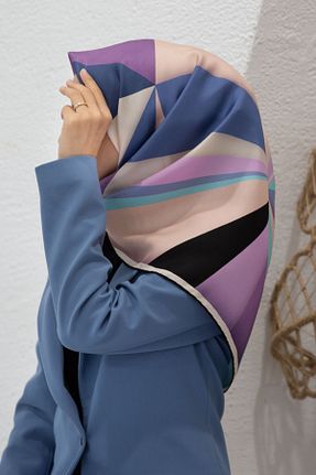 روسری بنفش İpek Tivil Vissona - کد 890618277