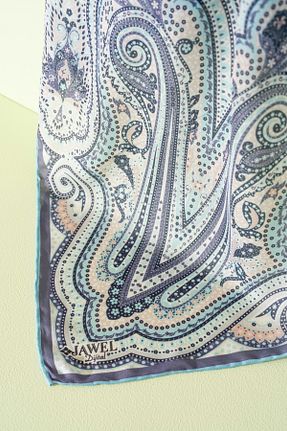 روسری رنگی پلی استر JAWEL - کد 936589497