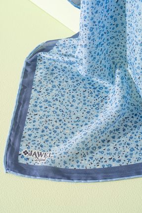 روسری رنگی پنبه پلی استر JAWEL - کد 936586291