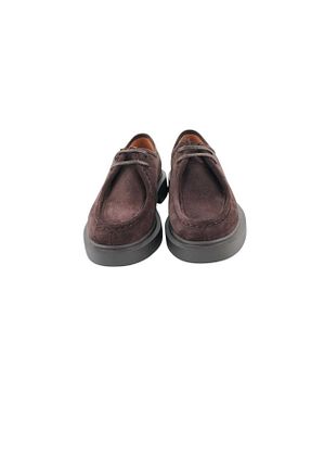 کفش کژوال قهوه ای زنانه چرم خالص Oneka Shoes - کد 873799507