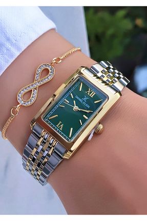 ساعت مچی زرد زنانه 26-30 میلی متر Daniel Klein - کد 936577101
