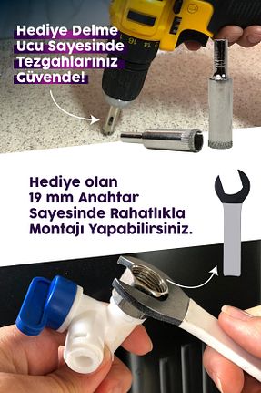 دستگاه تصفیه آب Tezgah Altı Hanedan - کد 104357789
