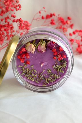 شمع بنفش 1 پارچه Trend Mum - کد 318139348