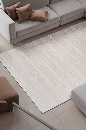 کناره بژ فرش ماشینی Oriente Home - کد 936650697