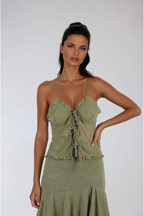 بلوز رنگی زنانه ساده FABB - کد 936678249