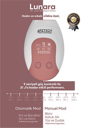 دستگاه لیزر موهای زائد IPL سفید کابلی ARZTECH - کد 936912154