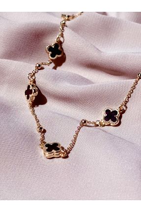 گردنبند استیل ( فولاد ) مشکی زنانه استیل (فولاد) Bonicce - کد 931727077