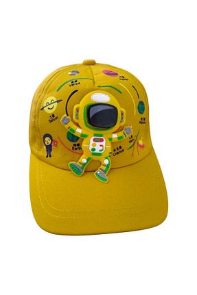 کلاه زرد بچه گانه پنبه ای Aware Time - کد 936740434