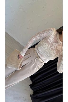 بلوز رنگی زنانه ساده elif teke - کد 936738001