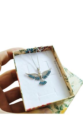 گردنبند نقره بژ زنانه 925 عیار MODA - کد 926966762