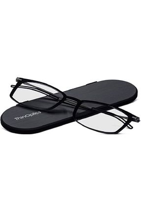 عینک محافظ نور آبی مشکی زنانه 40 ve altı THIN OPTICS - کد 936739781