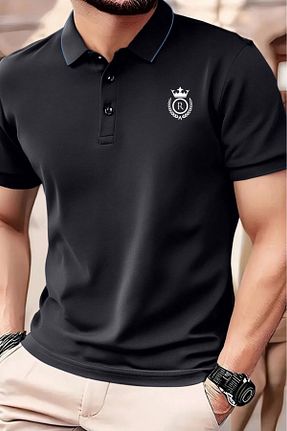 تیشرت سایز بزرگ مشکی مردانه Relaxed LUNAVISTA - کد 936871846