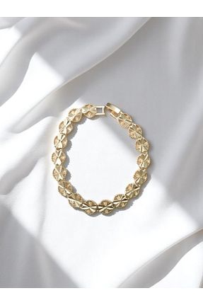 دستبند استیل (فولاد) زرد زنانه استیل ضد زنگ Desodes - کد 936762819